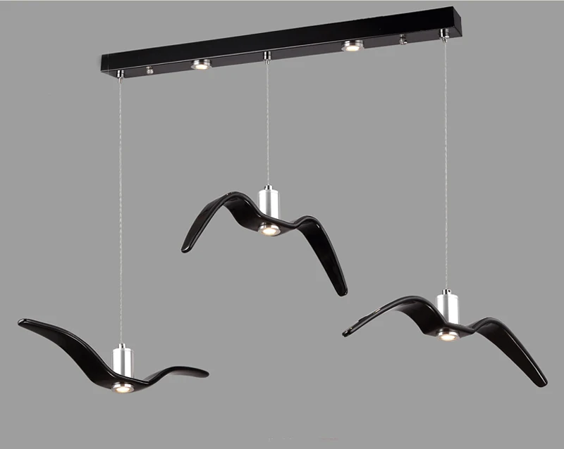 Nordic pendant lamp Seagull Design Led Chandeliers led chandelier ceiling chandelier For Bar/Kitchen Birds Chandelier Ceiling Luminaire Light Fixture