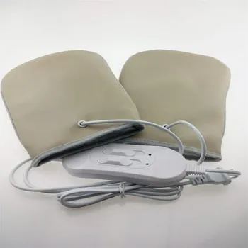 

beauty far infrared Electric heating hand massager gloves with slimming vibration therapy massage chinese meridian pulse machine