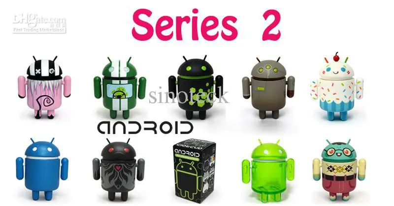 google android mini collectible figures
