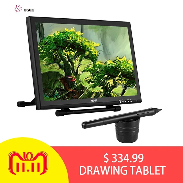 Special Offers Ugee 1910B 19" 5080LPI Graphics Drawing Tablet TFT LCD Screen Monitor Display Stand Intelligent Pen for drawer painter learner Special Offers Ugee 1910B 19" 5080LPI Graphics Drawing Tablet TFT LCD Screen Monitor Display Stand Intelligent Pen for drawer painter learner
