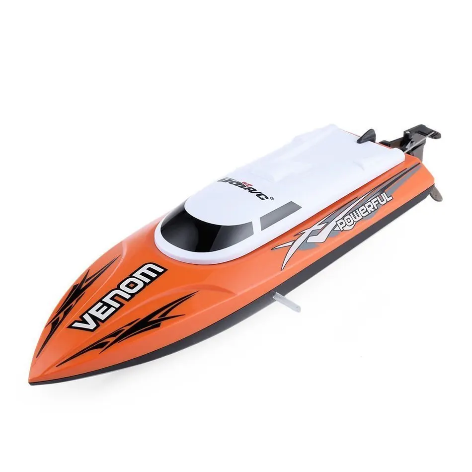 

High Speed Mini RC Speedboat Tempo Power Venom 2.4G Remote Control Boat with Auto Rectifying Deviation Direction Function Boats