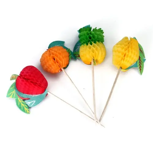 

About 50 in 1 fruit cake decoration sign (2 boxes