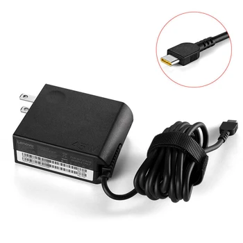 

Genuine Original 45W Type-C AC Adapter For Lenovo Miix 720 13'' Yoga 910 Yoga 5 pro 00HM642 5A10K34723 ADLX45ULCU2A ThinkPad X1
