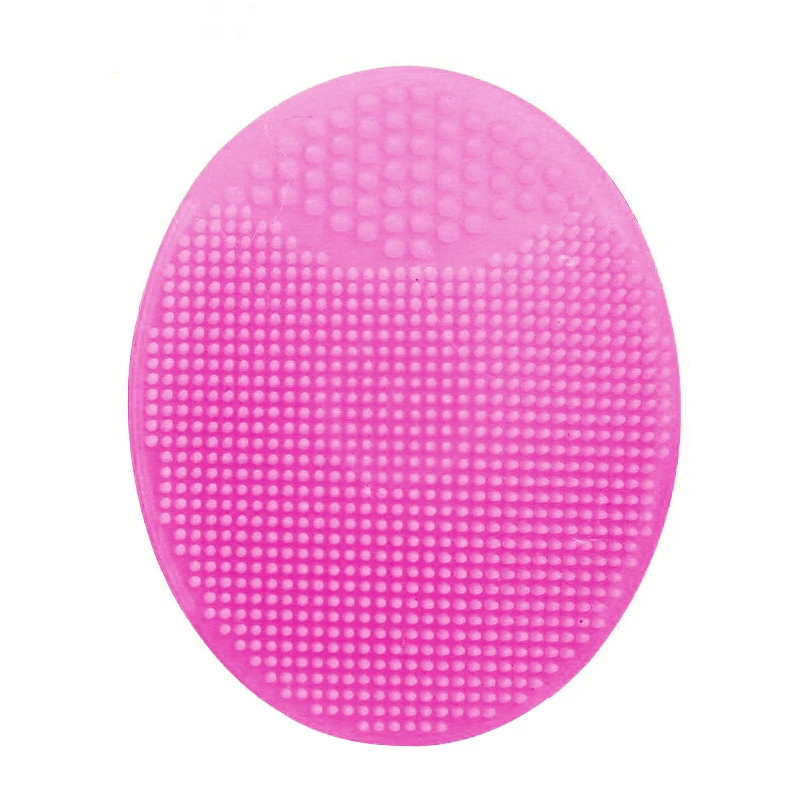 Двухсторонняя щетка для чистки лица 3D очищающее средство для лица Очиститель пор отшелушивающая щетка для мытья скраба лица Уход за кожей чистящие средства - Цвет: pink