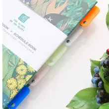 Цветной градиентный лист-тип маленькая книга ручной клип Папка классификация индекс 6 загружен