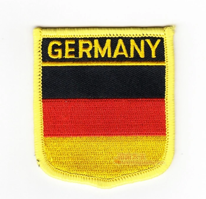 

LOTS 5PCS Denmark Shiled Shape National Flag embroidered Tactical patch Badge Iron on Sew on / HOOK backing 7 x 6cm