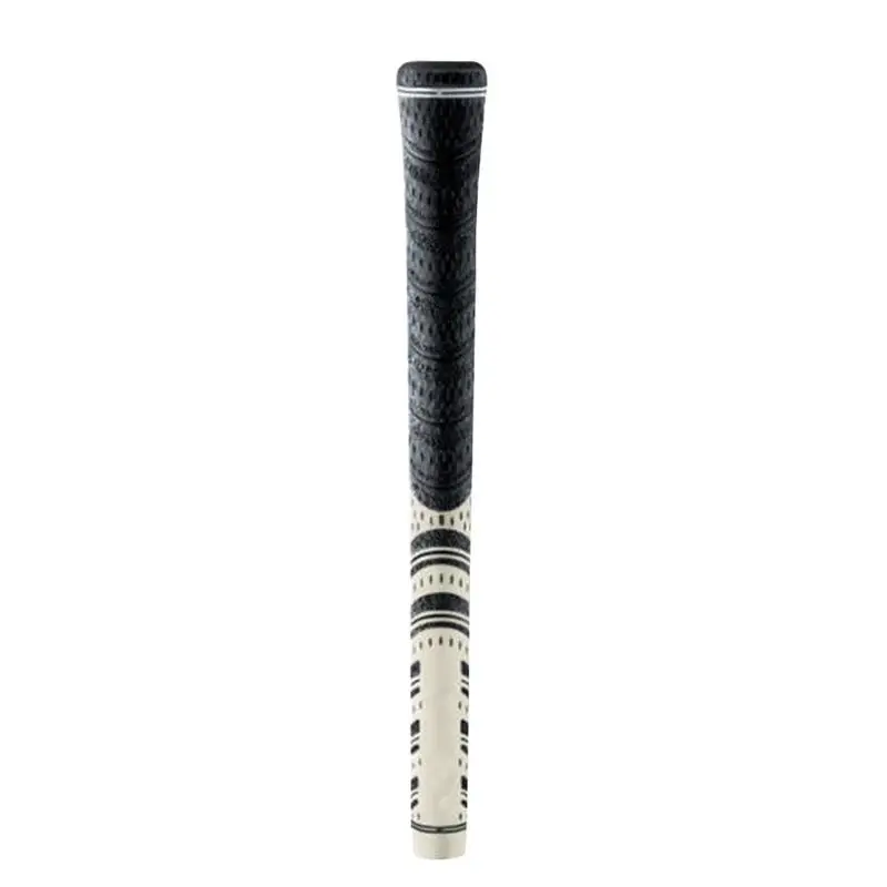 Ручка для гольфа синяя хлопковая пряжа натуральная Экологически чистая резиновая ручка клюшки для гольфа 8 цветов выбор - Цвет: White