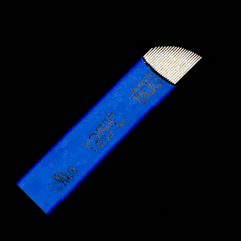 50 шт 0 18 мм микроблейдинг иглы 12/14/18/21 шпильки для Microblading вышивка ручка Pernement макияж