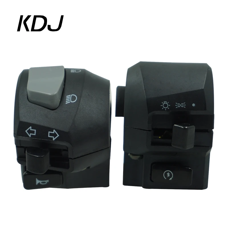 

7/8" 22mm Motorcycle Switches Horn Turn Signal Headlight High/Low Beam Light Start Handlebar Electric Controller Switch