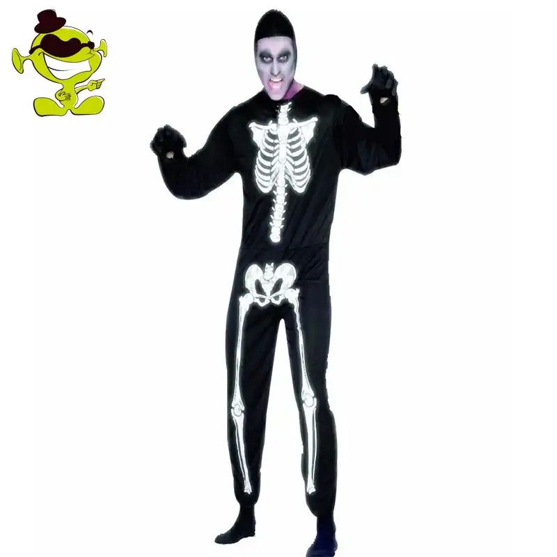 skeleton jumpsuit mens