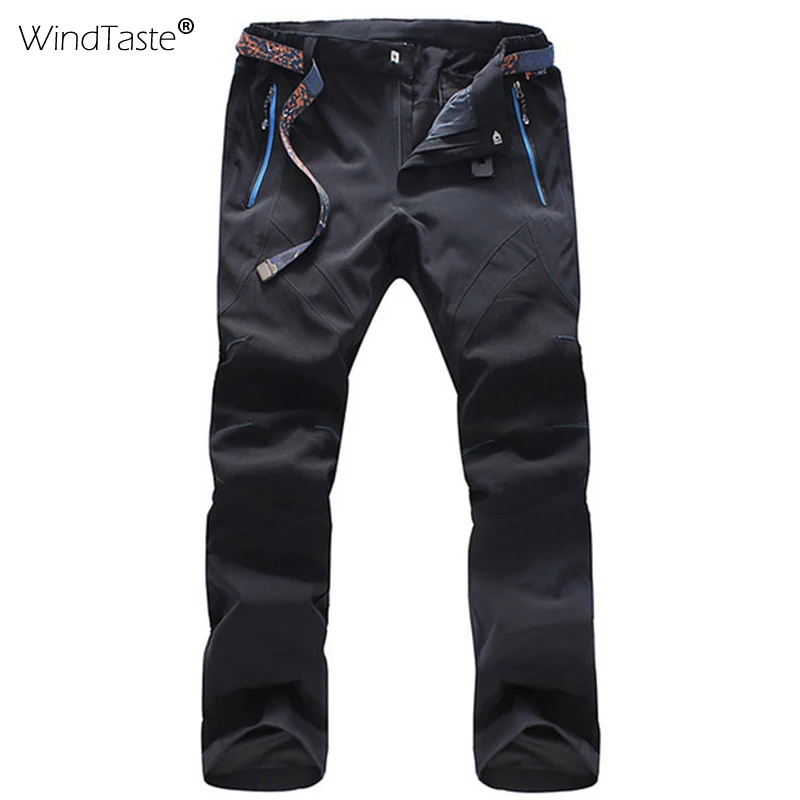 Tanie WindTaste męskie letnie Softshell oddychające spodnie szybkie suche Outdoor Sports Camping narciarstwo wspinacka wodoodporne męskie spodnie KA033