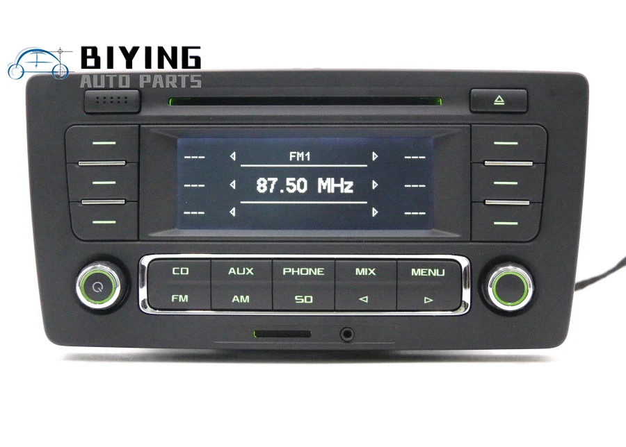Используется для Skoda PQ Octavia Yeti Radio Stereo RCN210 MP3 AUX cd плеер|Автомобильные