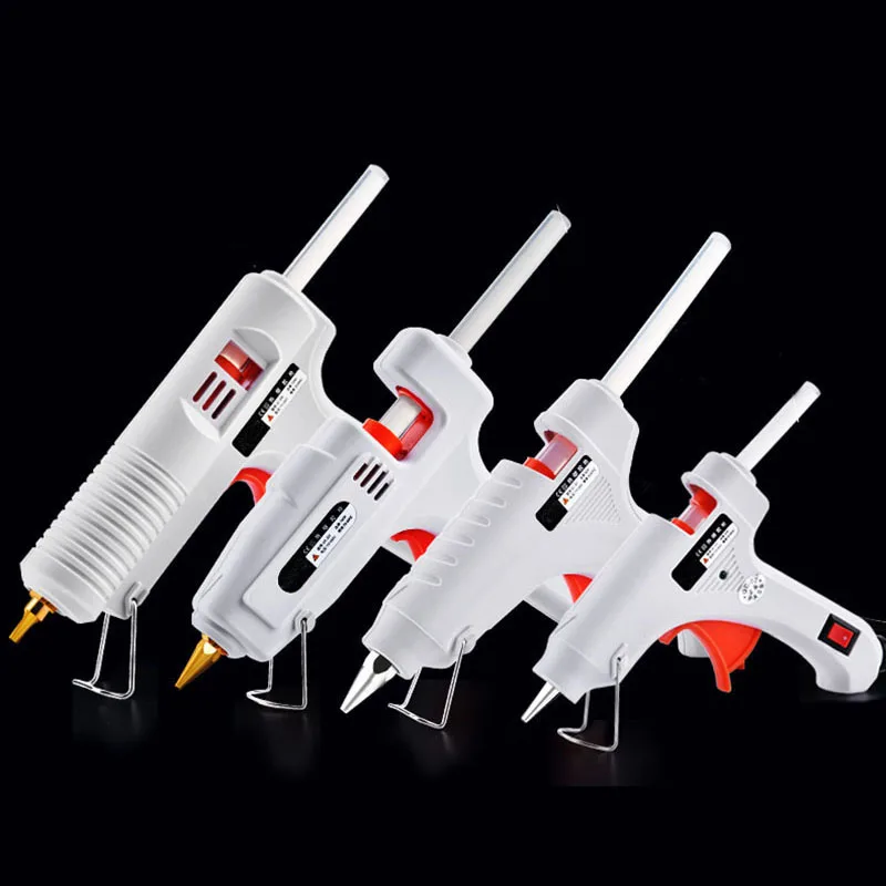 DIY Hot Melt Glue Gun and 10 pcs Adhesive Stick Industrial Electric