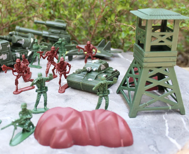500 шт. Мини Военная Униформа пластик игрушки солдаты армии для мужчин цифры подарок игрушка модель фигурку игрушечные лошадки для Д