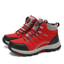 2017 Boots Winter Women Ankle Boot Female Waterproof Shoe Rubber Sole Warm Ankle Boots For Women Casual Short Plush botas mujer