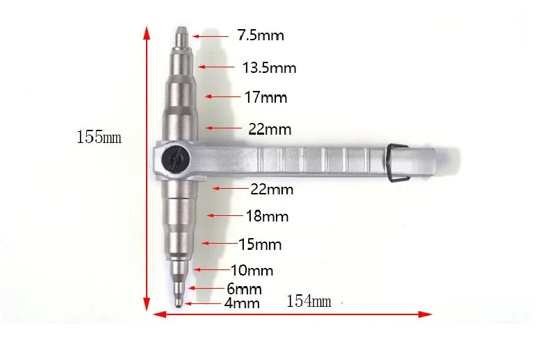 Новинка, 1 шт., 6-22 мм, ручные расширители труб, медный ручной обжимной инструмент, кондиционер, медные трубы, инструменты для охлаждения