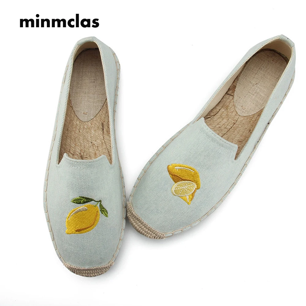 lemon canvas shoes