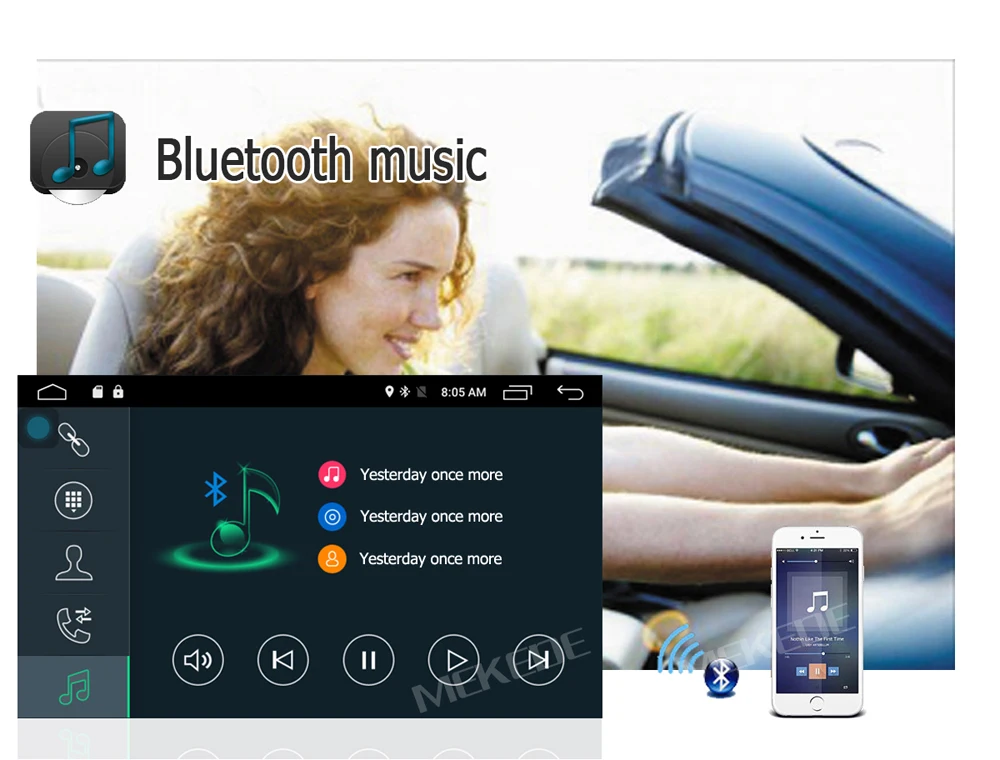 Excellent 7inch Capacitive screen Quad Core HD1024X600 Android7.1 Car Multimedia player for VW Jetta/polo/golf/Passat/Scirocco/Sharan 25