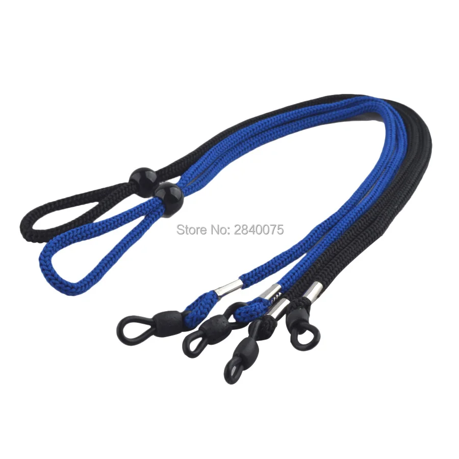 Retail Blue & Black nylon Spectacle Glasses Anti Slip Strap Neck string cord with adjustable button | Аксессуары для одежды