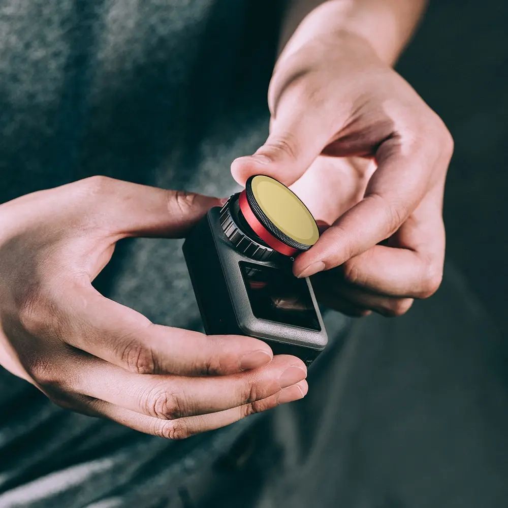 PGYTECH для DJI Osmo Action профессиональные фильтры UV CPL ND 8 16 32 64 PL фильтр объектива ND8 ND16 ND32