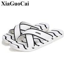 Summer Man Slippers EVA Wear-resisting Skidproof flip flops men shoes Outside Sandy Shower Room Home Alippers Soft beach sandals