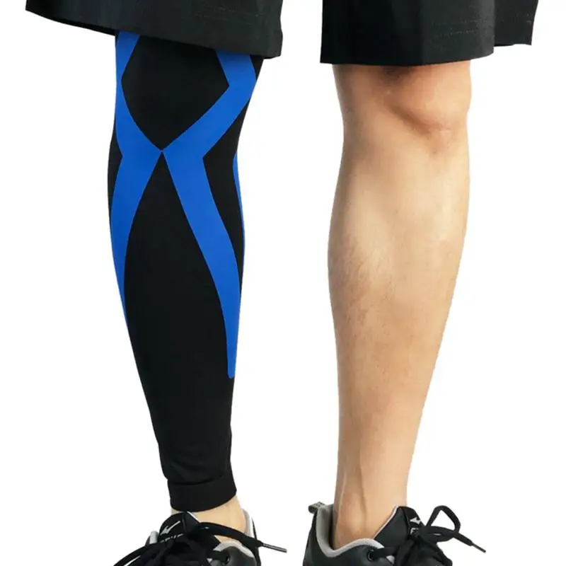 

MEN'S Sports Knee Protector Compression Elastic Thigh Calf Leg Brace Outdoor Basketball Football Riding Gear Tight Sock