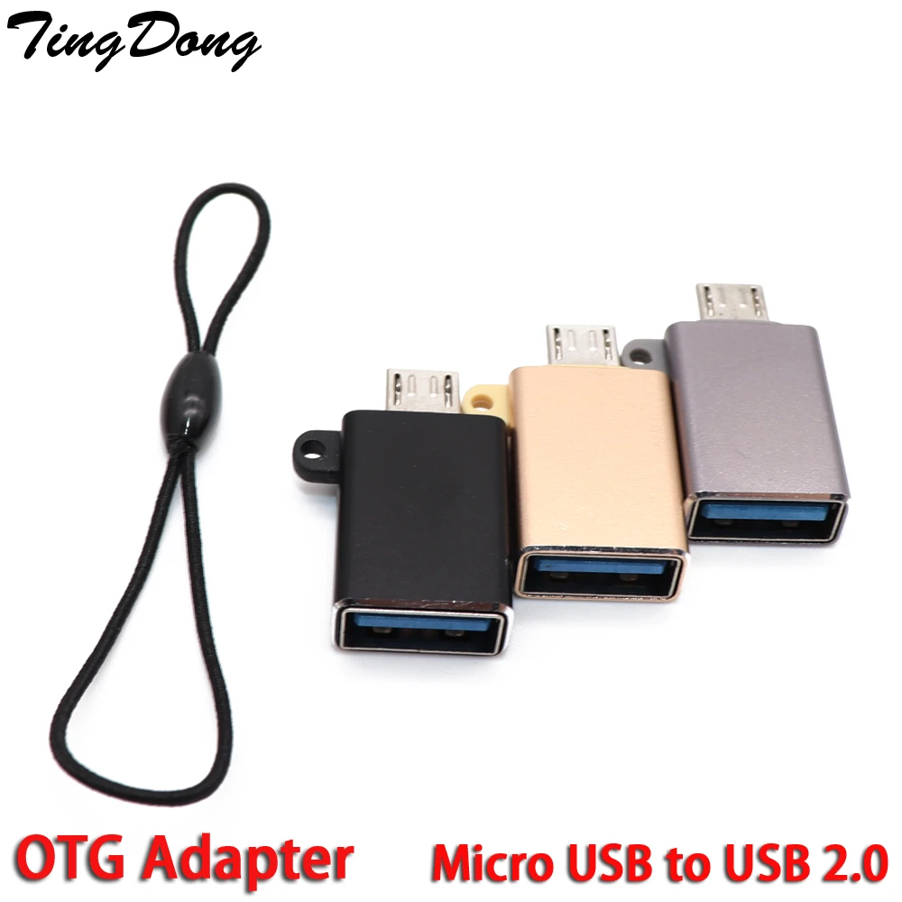 Cable OTG Micro USB a USB 2,0 hembra OTG Adaptador convertidor para Samsung Galaxy S7 Galaxy Note 5 Galaxy Tab 3 y adaptadores de teléfonos| - AliExpress