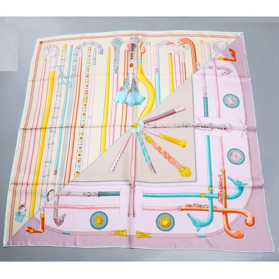 Шарф Платок женский из 100% шелка 88x88 см|square silk scarves|fashion scarfsilk fashion scarf |
