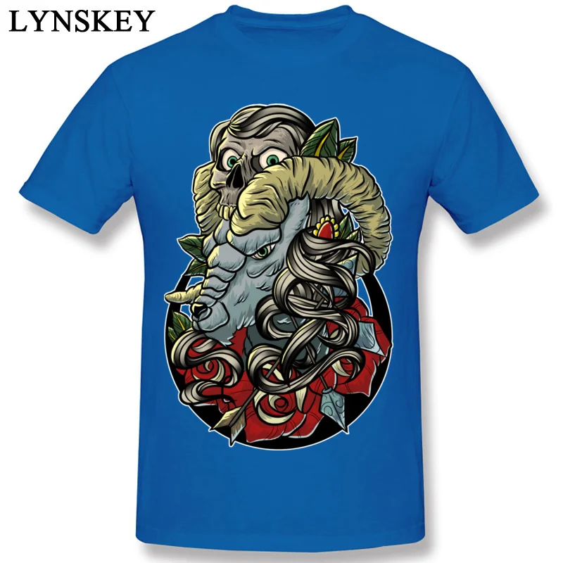 Round Neck 100% Cotton Mens T Shirts Printed On Short Sleeve Tops Shirt 2017 Newest Party Tee-Shirts Catch of Day Top Quality blue