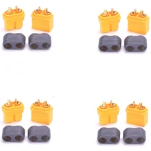 10 x Amass XT60H XT60+ вилка XT60H-F разъем с оболочкой Корпус 5 Мужской 5 женский(5 пар) для FPV Батарея части