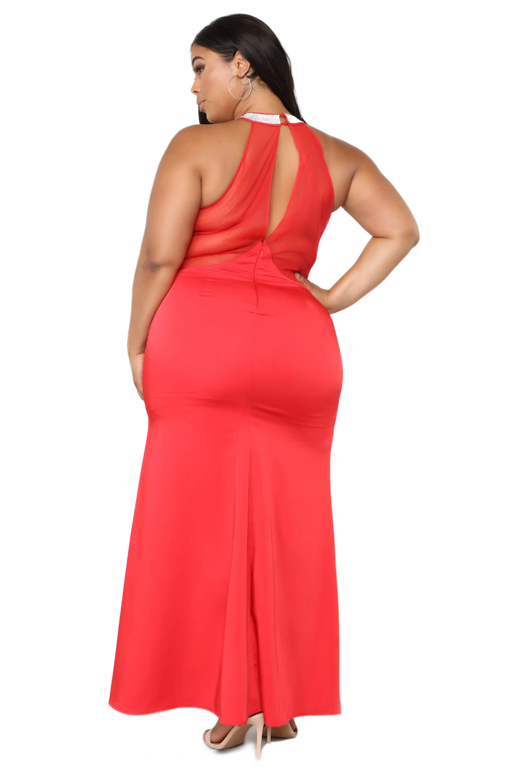 Red-Twisted-Love-Plus-Size-Maxi-Dress-LC611049-3-3