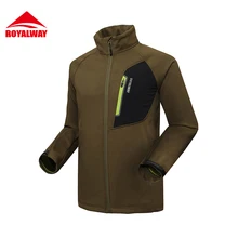 ROYALWAY мужские походные куртки мягкая оболочка теплая водонепроницаемая куртка для альпинизма ветрозащитный для кемпинга Jacke# RFCM3203E