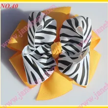 65 шт 4,5 ''новые большие слоистые банты для волос заколки для волос Бутик бант для волос