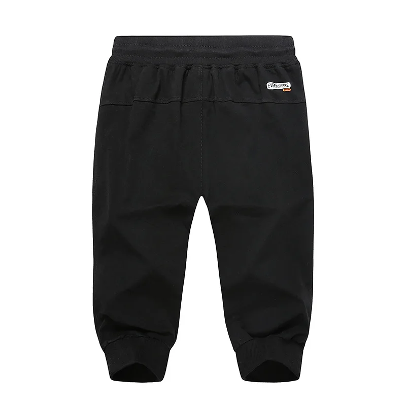 Fashion Pants L-9XL Oversized Men's SweatPants Loose Galf Length Solid Plus Size Casual Stretch Cropped Men Jogging