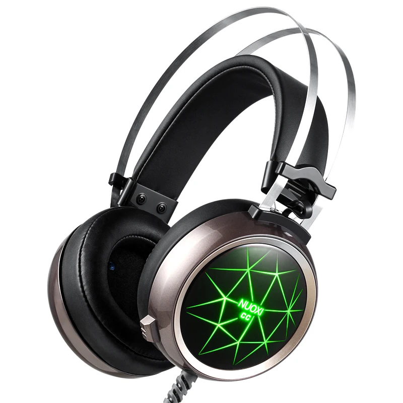 bilder für Bunte Farben Luminous Gaming Headset Mega Bass Komfortable Große Kopfhörer mit Mircrophone für Handy Computer Gamer bilder für Bunte Farben Luminous Gaming Headset Mega Bass Komfortable Große Kopfhörer mit Mircrophone für Handy Computer Gamer