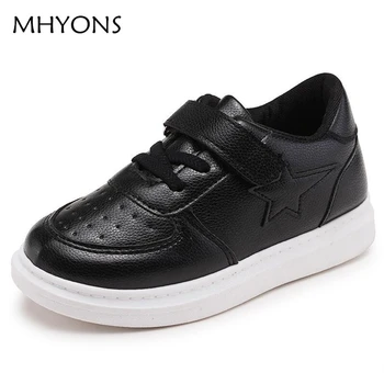 

Hot Sale Baby Boys Shoes 2018 Brand Autumn Sport Breather Fashion Girls Sneakers Kids PU Running Shoes For Girls EU 26-36 MHYONS