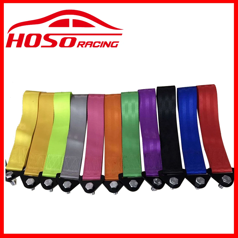 Buy Tow Strap For Front Rear Bumper Racing Car Tow