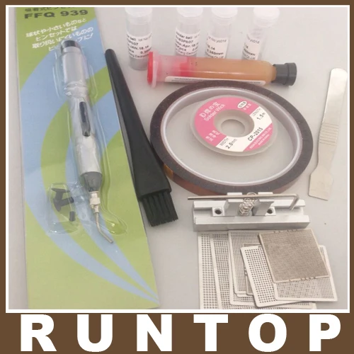 

For Mobilephone MTK Chip 27 pcs /set Bga Reballing Stencil Tample Kit + 10 free gifts