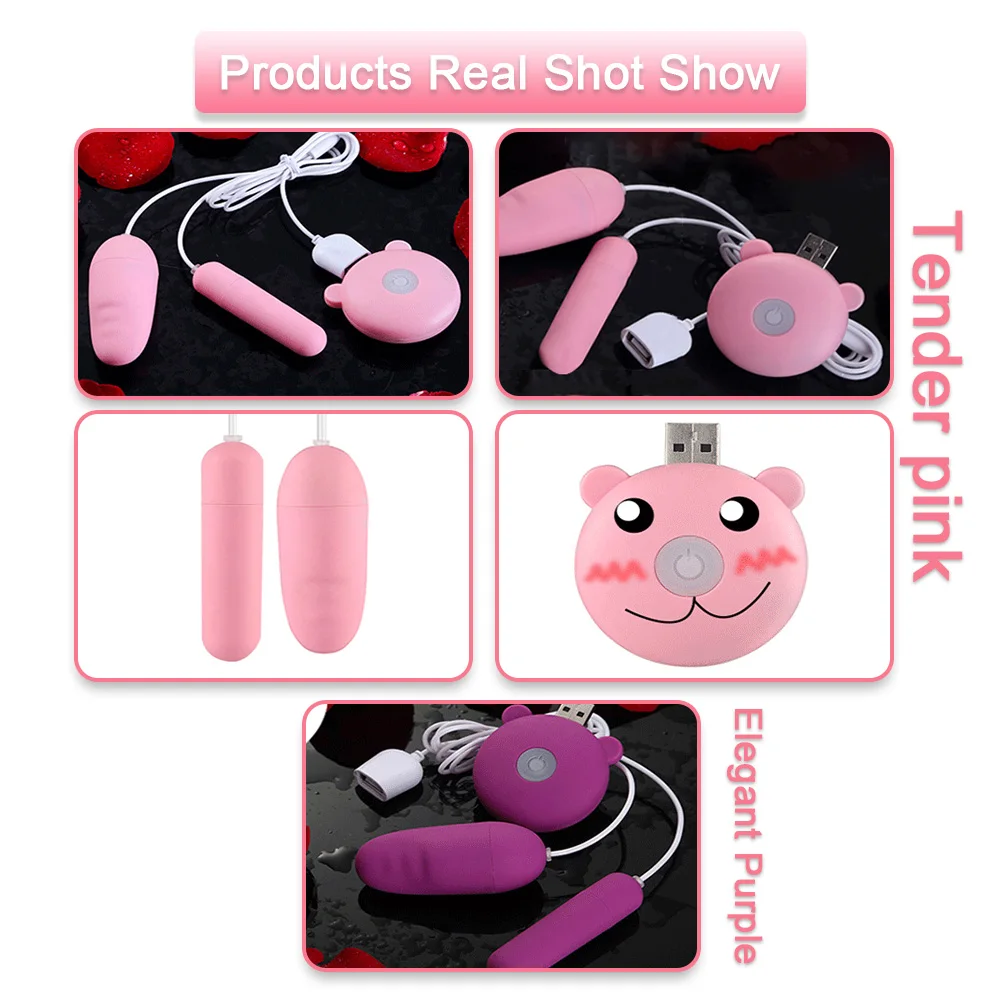 Двойные вагинальные шарики секс игрушки для женщин USB пульт дистанционного