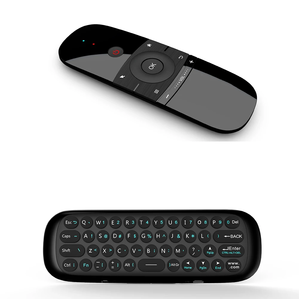 W1 Fly Air mouse, гироскоп, обучающий пульт дистанционного управления, перезаряжаемая 2,4G Беспроводная клавиатура, мышь, мыши для Windows, для iOS, Android