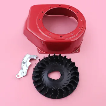 

Cooling Fan Starter Cover Shroud Side Plate Kit For Honda GX200 GX160 6.5HP 5.5HP Lawnmower Trimmer Engine Part