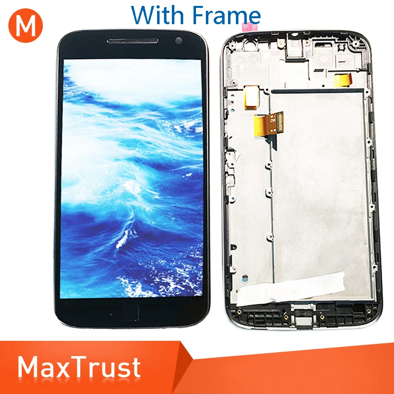 

Top Quality 5.5"For Motorola Moto G4 Plus XT1640 XT1641 XT1644 LCD Display +Touch Screen Digitizer With Frame Assembly Module