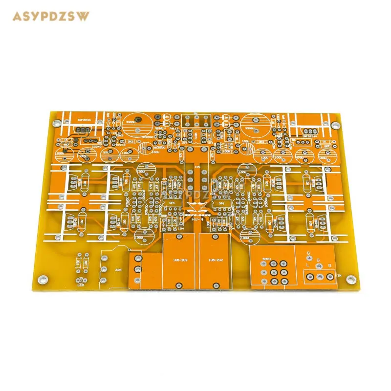 

Soft and delicate HV4 (Lehmann core circuit) headphone power amplifier bare PCB