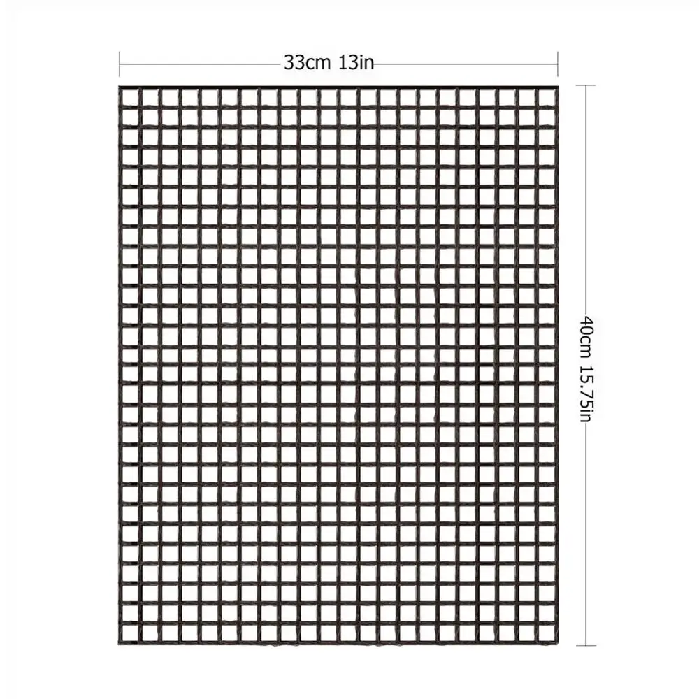 Коврики для жарки барбекю, 3 шт. антипригарные коврики для жарки безопасности в форме сетки коврик для барбекю с термостойкостью для активного отдыха