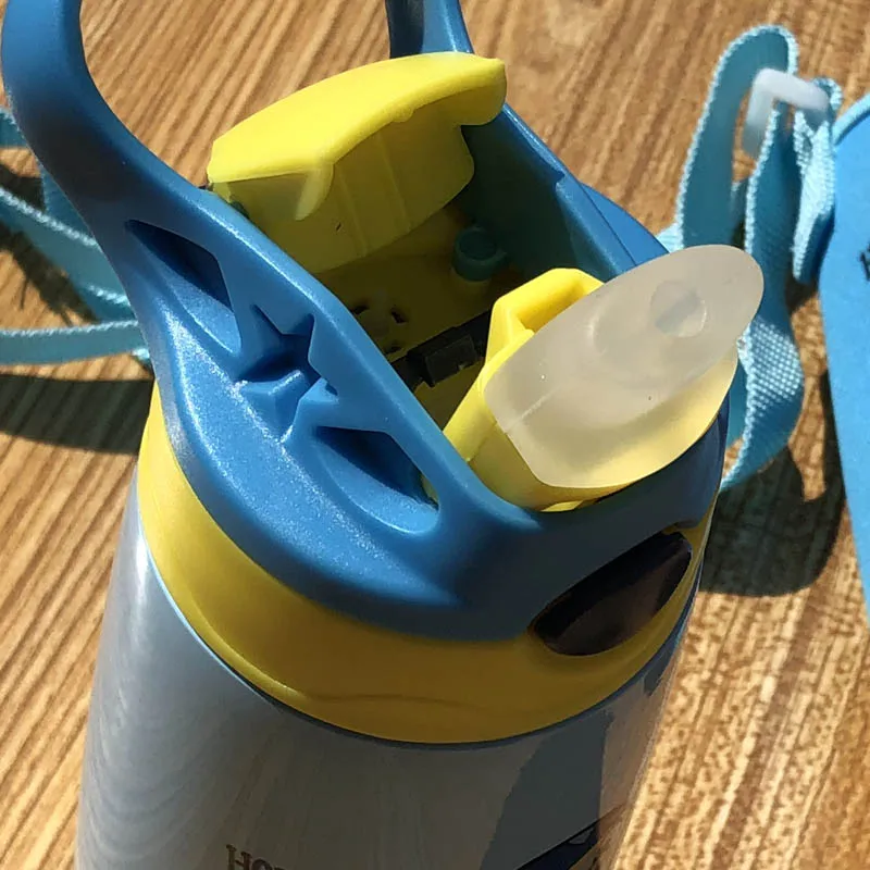 Ребенок вакуумный термос с соломенной из нержавеющей стали изолировать термос чашку для детей, BPA бесплатно