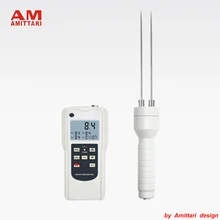 Genuine Brand AMITTARI Soil Moisture Meter Tester Statistical function digital display and color coded LED USB BLUETOOTH