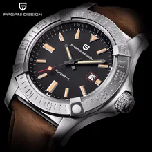 PAGANI DESIGN Men casual fashion luxury watch waterproof shockproof Stainless Stee Automatic mechanical watch Complete Calendar
