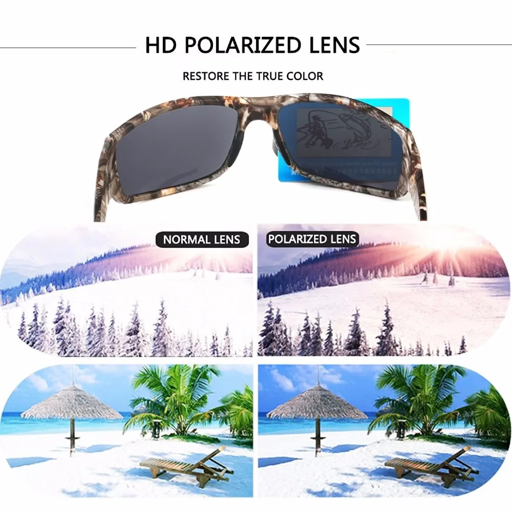 Camo Polarized Sunglasses  2218-5