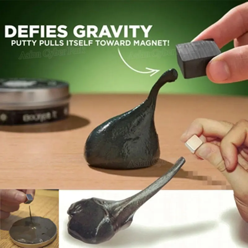 black silly putty