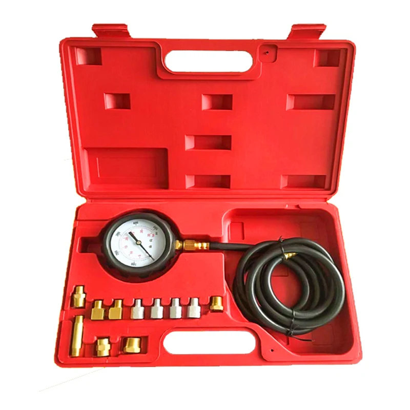 

TU-11A Oil Pressure Tester Gauge Test Kit Auto Pressure Tester Pressure Meter Garage Tool Diagnostic Test Kit 0-500psi